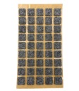 Samolepiace plstené podložky pod štvorcový nábytok – SIVÁ 14x14mm