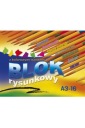 Farebný blok na kreslenie A3 16 listov Linka
