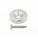 NEODYMOVÝ MAGNET S OTVOROM na krúžok 15x3mm, cylindrická skrutka - HUNTER