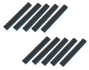 GRAFITOVÉ závažia nalepené na ráfikoch, 12x5g, 10 pásikov