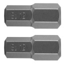 HEX hrot 12 x 30 mm, S2 x 2 ks.