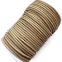 101 Prírodný indický kožený remienok 3 mm Natural