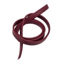 KEDRA BIZA PIPE PVC PÁSKA, jemná bordová