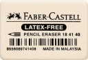 Gumička Faber-Castell biela bez latexu 1 ks.