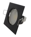 Halogénový objímka MATT BLACK + 3W LED