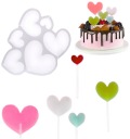 SILIKÓNOVÁ FORMA NA IZOMALT LOLLIES FORMA SRDCE LOLLIES
