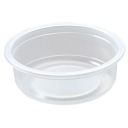 Opakovane použiteľná PP nádoba 350 ml, priemer 115 mm, priehľadná