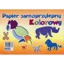 Farebný samolepiaci papier A5 1 ks.