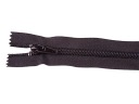 ŠPIRÁLOVÝ zips 7 do topánok 50cm ČIERNA
