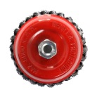 PREDNÁ DRRÁTENÁ KEFA SKÚTENÁ DRÔT 125MM M14 KD10973