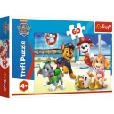 PUZZLE 60 PAW PATROL Vo svete psov, puzzle pre deti +4 roky
