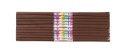 Krimpovaný hodvábny papier 50x200 čokoládový 10 ks. Šťasný