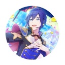 Vocaloid Kaito 58mm pin, darček pre fanúšika anime