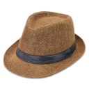 LETNÁ ČIAPKA FEDORA so stuhou na plážové mesto letné unisex RÔZNE FARBY
