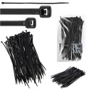 100x sťahovacie pásky Káblové pásky Zipsy 3,6 x 200 mm Silné UV sťahovacie pásky