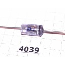 Styroflexový kondenzátor 47pF 630V 1% KS axiálny x2