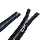 KUBOVÝ Zips lesklý. 80 cm ČIERNA
