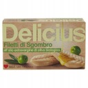 Filety z makrely Delicius v bio olivovom oleji 90g