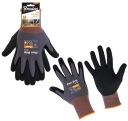 OCHRANNÉ PRACOVNÉ RUKAVICE FLEX GRIP SANDY nitril veľkosť 9