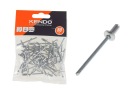 SADA HLINÍKOVÝCH SLEPÝCH NITOV 50 KUSOV 4,0 x 6,4 mm