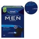 TENA MEN Extra Light anatomické vložky 14 kusov