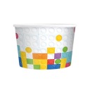 Papierové poháre na zmrzlinu Blocks 6x150ml