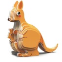 Kangaroo 3D priestorové puzzle Kartónové stavebné puzzle na zostavenie