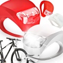 LED BICYKLOVÉ SVETLO LED PREDNÉ ZADNÉ 2 KS SADA SVETLÁ NA BICYKEL