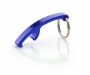KEYRING OTVÁRAČ NA PIVNÉ FĽAŠE MODRÝ HLINÍK 2V1 9 x 55 x 14 mm
