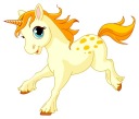 NÁLEPKA NA OKNO NÁBYTOK ZRKADLO JEDNOROŽEC PONY PONY