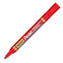 Pentel N850 okrúhly permanentný popisovač - červený