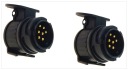 U0B52 2X ADAPTÉR 13 AŽ 7 (13/7) ADAPTÉR PRÍVESU DB13013-2PCS