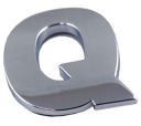 ZNAK PÍSMENO PÍSMENO ČÍSLO ČÍSLO CHROME Q Q T7H40