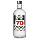 narodeninové etikety na ALCOHOL vodka 70. narodeniny