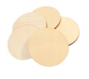 KOLEČKO kruh 2cm 20mm KOLIESKY 75 kusov vyrobených z 5mm preglejky