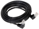 Patchcord RJ45/5,0-KK/B čierny kat.5e 5,0m