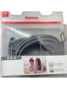 LAN ETHERNET RJ45 CAT 6 HAMA 10 M ZLATÝ INTERNETOVÝ KÁBEL