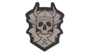 Náplasť 101 Inc 3D Viking s Hatchet sivou
