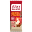 Jablko-škoricová ďatle dobrá kalorická tyčinka 35g