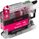 Atrament pre Brother LC123 LC123XL J132W DCP-J152W DCP-J552DW DCP-J752DW purpurový