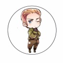 Hetalia Germany 58mm anime špendlík