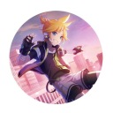 Vocaloid Kagamine Len pin vzor2 58mm
