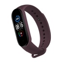 Remienok pre Xiaomi Mi Band 3/4 Silikónový náhradný remienok Burgundsko 29 FARIEB