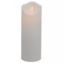 Úzka vložka na sviečku pohyblivá Flame White 5x15 cm Cortina C53