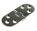 Strojový záves na stôl, sklopná doska, chróm, 80 x 30 mm
