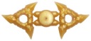 LEGO Ninjago Star Shuriken Pearl Gold Pearl Gold 19807 19807c01