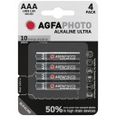 4x ALKALICKÁ BATÉRIA AGFAPHOTO ULTRA AAA LR03