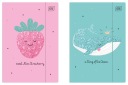 Leporelo s gumičkou A4+ GLITTER INTERPRINT