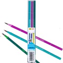 Vymazateľná vložka Happy Color 3 COLORS 3 kusy OLIVOVÁ, TYRKYSOVÁ, FIALOVÁ