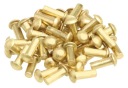 MOSADZNÉ NITY S GUĽOVOU HLAVOU 3 x 8 mm MOSADZNÝ NITY S GUĽOVOU HLAVOU 50 kusov